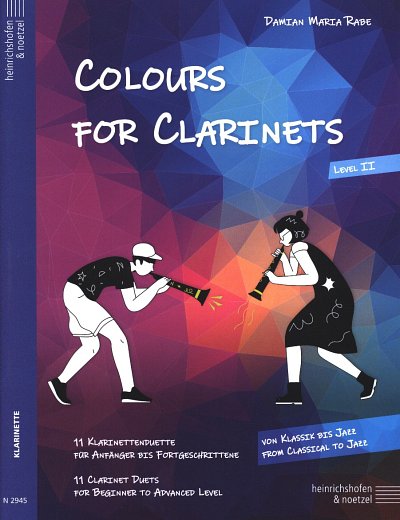 D.M. Rabe: Colours for Clarinets Level 2, 2Klar (Sppa)