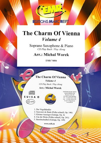 M. Worek: The Charm Of Vienna Volume 4, SsaxKlav (+CD)