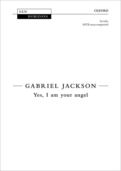 G. Jackson: Yes, I Am Your Angel, GchKlav (KA)
