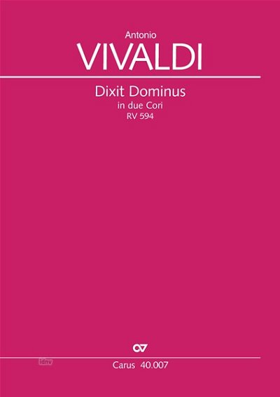 A. Vivaldi: Dixit Dominus RV 594