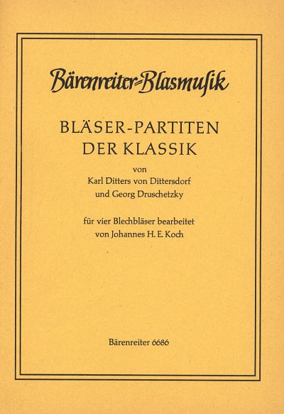 J.H.E. [Bea:] Koch, Johannes H. E.: Bläser-Partiten der Klassik