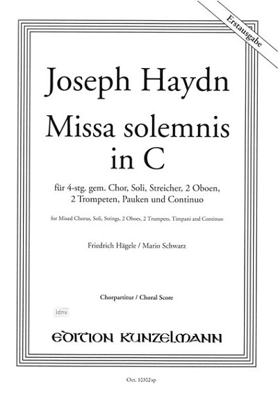 J. Haydn: Missa solemnis in C, Gch (Chpa)