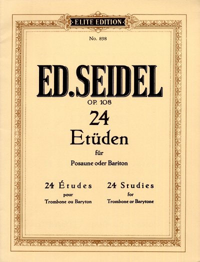 Seidel Eduard: 24 Etüden op. 108