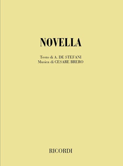 C. Brero: Novella (Txtb)