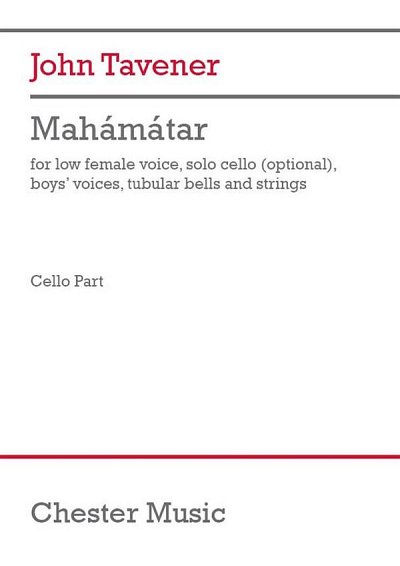J. Tavener: Mahamatar (Cello Part)