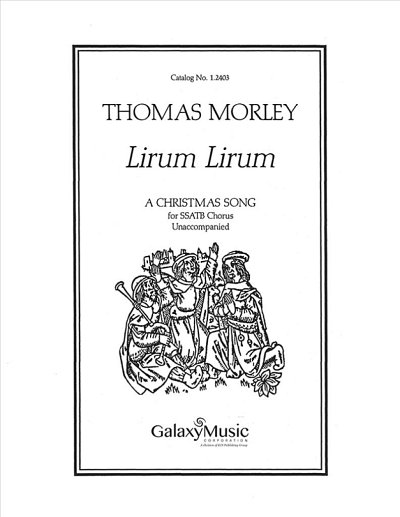 T. Morley: Lirum, Lirum, Gch;Klav (Chpa)