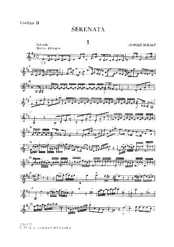 L. Mozart: Serenata, mit je einem Konzert für Trompete (Vl2)