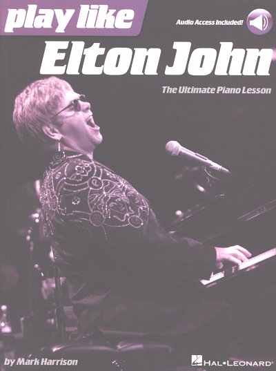 M. Harrison: Play like Elton John, Klav (+Audiod)