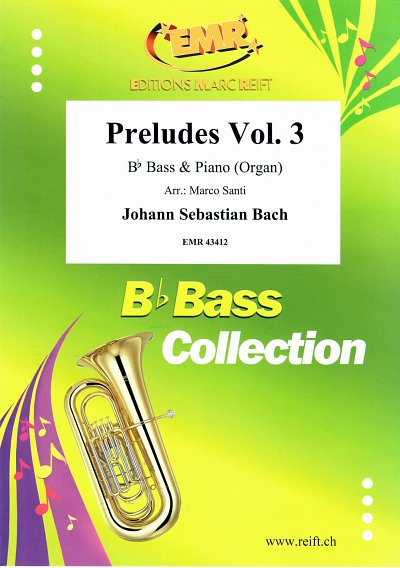 J.S. Bach: Preludes Vol. 3, TbBKlv/Org