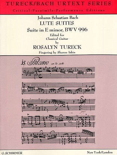 J.S. Bach: Suite in E Minor BWV996, Git