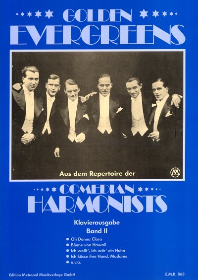Comedian Harmonists: Comedian Harmonis, GesKlaGitKey (SBPVG)