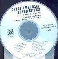 Great American Songwriters for Solo Singers (CD)