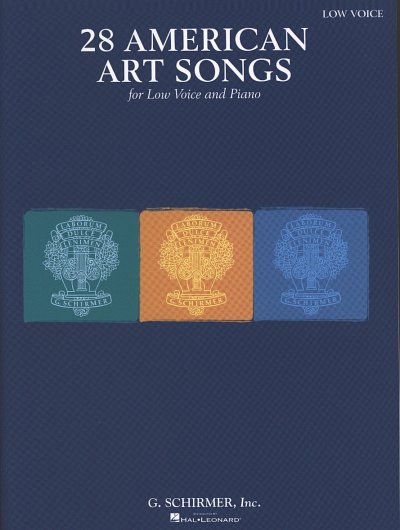 28 American Art Songs, Singstimme (tief), Klavier