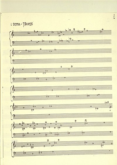 J. Cage: Music For Carillon 1