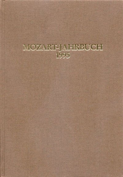 W.A. Mozart: Mozart-Jahrbuch 1995 (Bu)