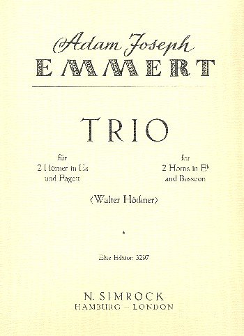 Emmert, Adam Joseph: Trio
