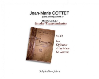 J. Cottet: Charlier Etude No. 22, TrpKlav