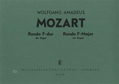 W.A. Mozart: Rondo für Orgel F-Dur