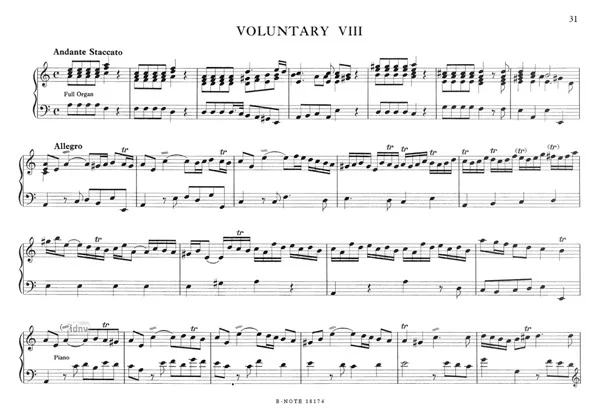 J. Stanley: 30 Organ Voluntaries Vol. 3, Org (2)