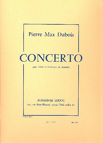 P.-M. Dubois: Concerto, FlKlav (KlavpaSt)