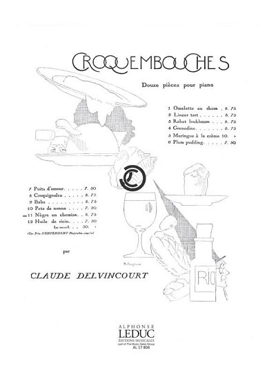 Croquembouches No.11 - Negre en Chemise, Klav