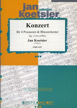 J. Koetsier: Concertino (4 Trombones Solo, 4PosBlaso (Pa+St)