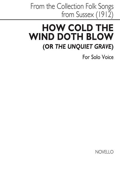 R. Vaughan Williams: How Cold The Wind Doth Blow (o, GesKlav