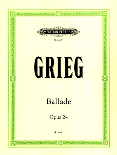 E. Grieg: Ballade g-Moll op. 24