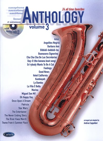 Anthology Tenor Saxophone Vol. 3, Tsax