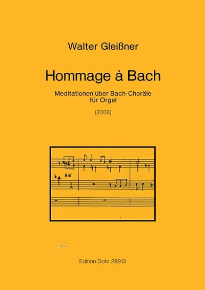W. Gleißner: Hommage à Bach