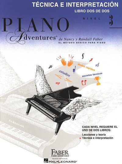 R. Faber: Piano Adventures 3  - Técnica e interpretaci, Klav