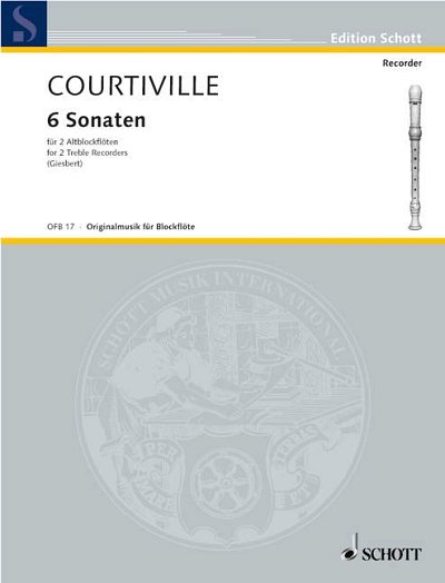 DL: R. Courteville: 6 Sonaten, 2Ablf