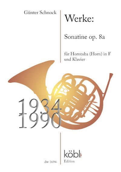 G. Schnock: Sonatine op. 8a, TbKlav (KlavpaSt)