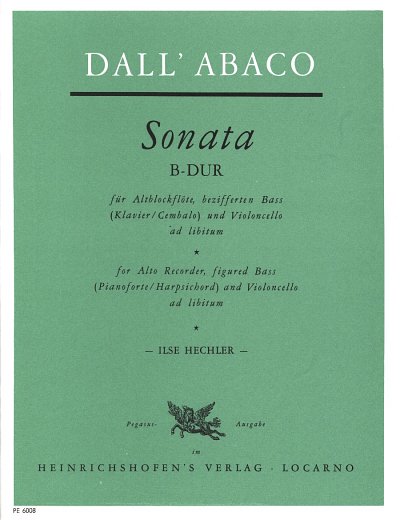 E. dall'Abaco: Sonate B-Dur