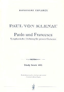 P.v. Klenau: Paolo und Francesca, Sinfo (Stp)