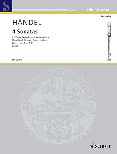 G.F. Händel: 4 Sonatas