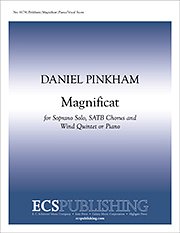 D. Pinkham: Magnificat, GesSGchBl5 (KA)