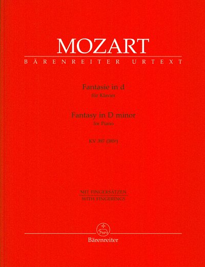 W.A. Mozart: Fantasie d-Moll KV 397 (385g), Klav