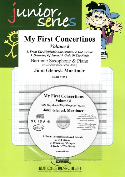 J.G. Mortimer: My First Concertinos Volume, BarsaxKlav (+CD)