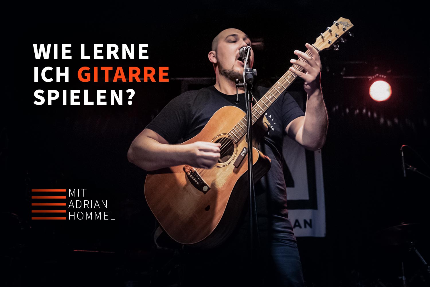 Learning to play the guitar – 20 questions for Adrian Hommel